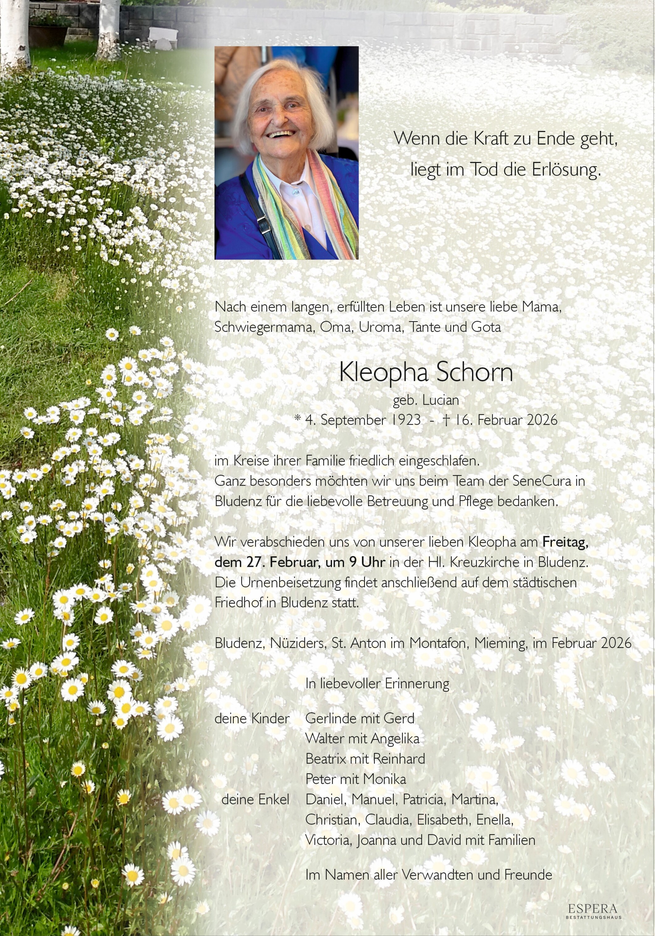 Kleopha Malvine Schorn